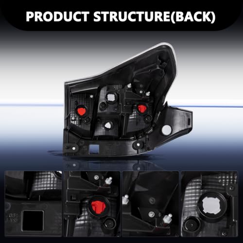 Image of Aosky Tail Light Assembly Fit for 2014-2016 Subaru Forester
