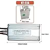 Brushless Motor Controller, 750W KUNTENG(KT)Electric Brushless DC Motor Controller Waterproof 9 Pin Electric Bike Controller 36/48V High Speeds Brushless Controller 22A For E-Bike Electric bicyle #3