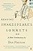 Reading Shakespeare's Sonnets (Faber Poetry)