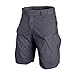 HELIKON-TEX UTK Shorts Shadow Grey Poly Cotton Ripstop Waist 38 Length 11, Urban Line Urban Tactical Shorts