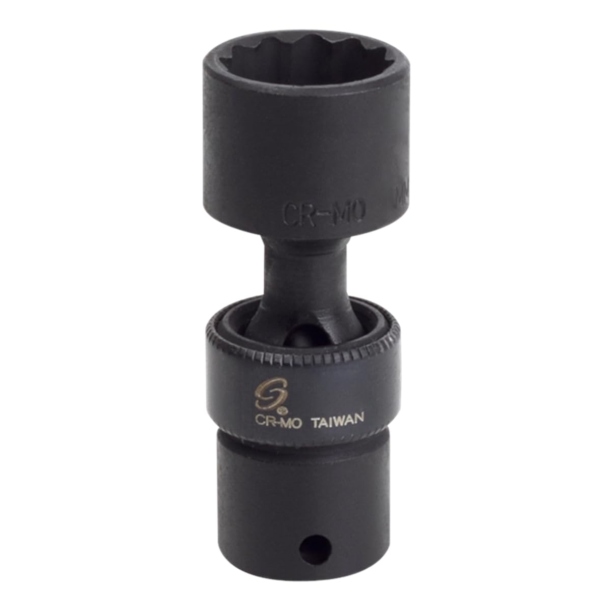 Sunex 813zuMMG 1/4-Inch Drive 13-Mm 12-Point Magnetic Universal Impact Socket, Black