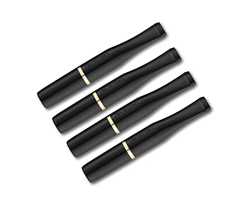 Denicotea 4 x cigarette holders couleur noir Cover