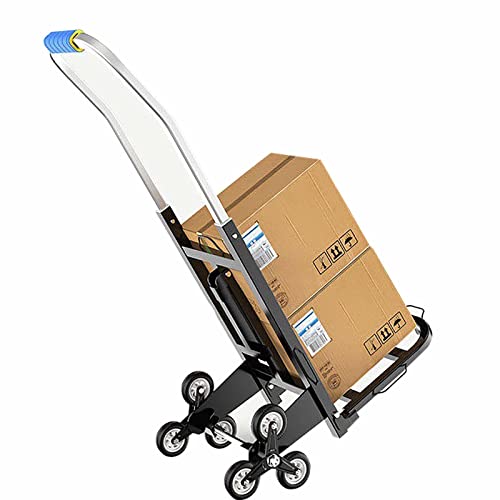 Carretilla de mano plegable con 6 ruedas para escaleras miniatura 1