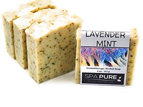 Spa Pure Aromatherapy Luxury Soap, made with plant based ingredients,