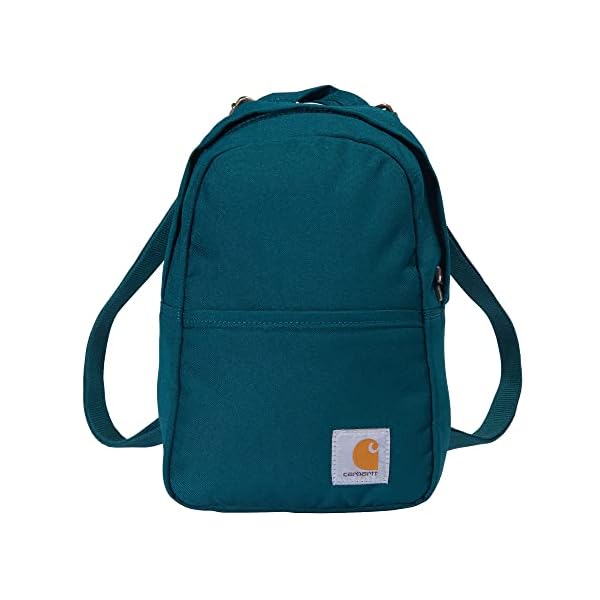 Carhartt Mini Backpack, Everyday Essentials Daypack for Men and Women, Tidal, One Size
