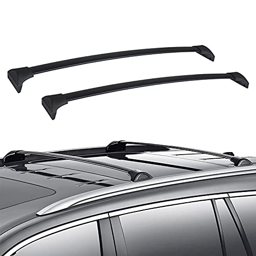 CARMOCAR Car Roof Rack Cross Bars Replacement for 2016 2017 2018 2019 2020 2021 Honda Pilot,Aluminum Cross Bar for Cargo Roof Racks Cross Trail Bars Canoe Kayak Snowboards skis Bikes