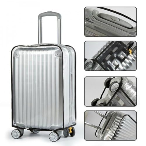 Housse de protection en PVC anti-rayures et anti-poussière pour grande valise