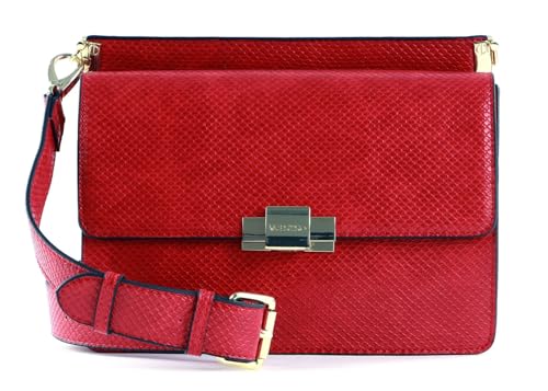 Image of Valentino cross body bag handbag Rosalie Satchel Rosso red