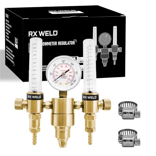 RX WELD Dual Output Argon Regulator