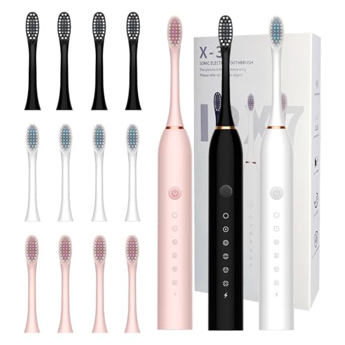 3 Pack Electric Toothbrush 6 Mode Electric Toothbrushes for Travel Business