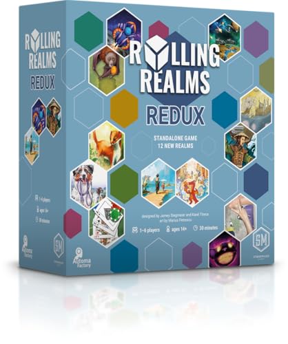 Rolling Realms Redux juego de mesa estratégico miniatura 1
