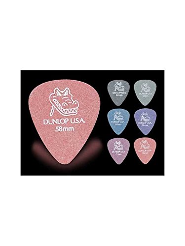 Dunlop: Gator Grip Player’s Pack – 6 1.50mm Picks. Pour Guitare - Les Beatles, Paul McCartney, John Lennon, RIngo Starr, George Harrison Dunlop: Gator Grip Player's Pack - 6 1.50mm Picks. Pour Guitare