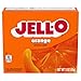 Jell-O Gelatin Dessert Mix, Orange Flavored, Fat Free, Quick & Easy Dessert, 3 oz (Pack of 4)