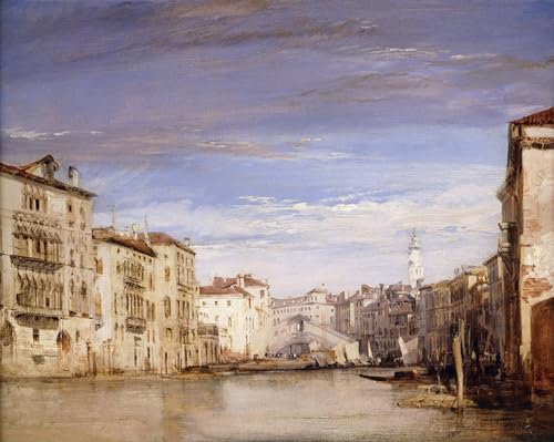 Vue du Grand Canal de Venise toile imprimée pour rompre la monotonie des murs de bureau