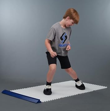 Skate Anytime - Synthetic Ice for Hockey - Skateable Artificial Ice Tiles - Backyard Ice Rink - Expandable
