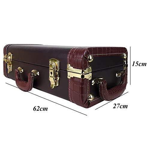 Saxophone Lightweight Case, Leather Handle Backpackable, Hard Shell Sax Gig Bag With Locking Latch And Plush Lined Interior (Alto Sax-2) #TOP1