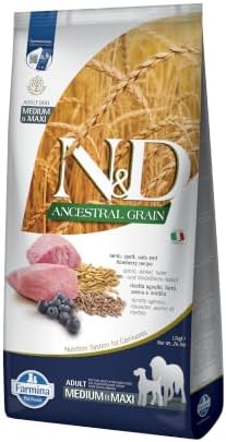 FARMINA ND Dog ANCESTRAL Medium Maxi Cordero 12KG