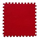 FACILE À NETTOYER: Nos dalles en mousse emboîtables sont simples à entretenir; Il suffit de passer un chiffon humide sur la surface pour garder votre espace propre et frais