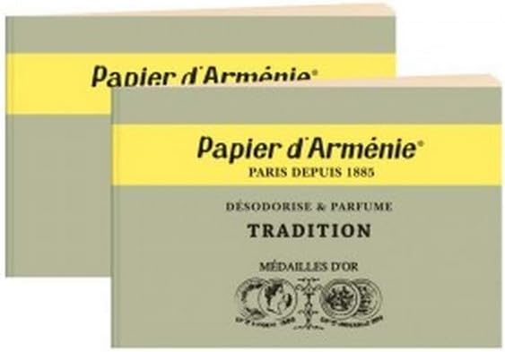 Savon du MidiArmenian Paper Triple Scented Incense Paper 36 Pieces (3 Sets) in 1 Count