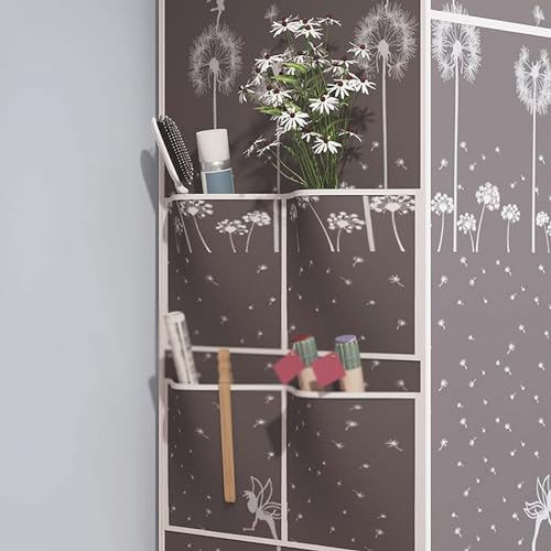 Stoff-Kleiderschrank, Segeltuch-Kleiderschrank, tragbarer Kleiderschrank, Kleideraufbewahrungsschrank, Kleideraufbewahrung, Organizer mit Kleiderstange, Stoffschrank für Kleidung, Taschen, Spielzeug