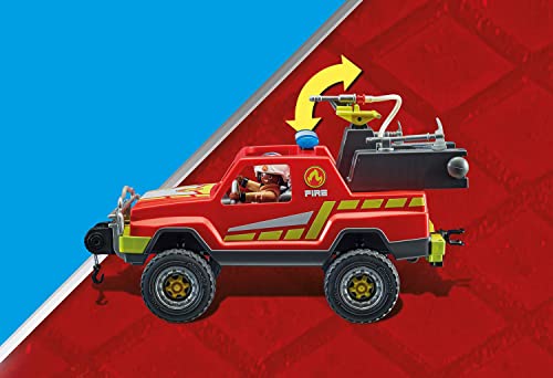 PLAYMOBIL City Action 71194 Feuerwehr-Löschtruck, Feuerwehr-Auto mit Spritzfunktion, Spielzeug für Kinder ab 4 Jahren – Bild 6