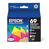 EPSON 69 DURABrite Ultra Ink Black & Color Combo Pack For CX-6000, 7000F, 7400, 8400, 9400, 9475 ; NX-400, 415, 510, 515; WF-1100, 600, 610 and other select models