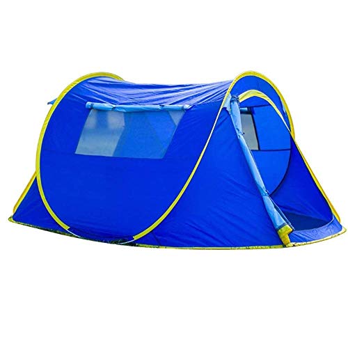 Tente automatique 4 places imperméable en fibre de verre 240x180x105cm pour camping familial