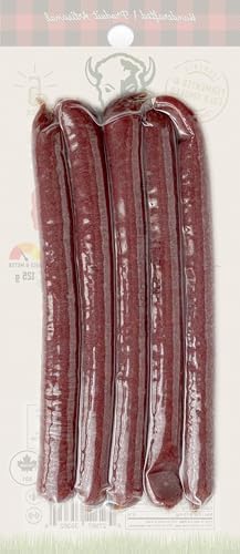 BUFF Bison Meat Sticks, Canadian-Raised, Grass-Fed Protein Snack, 5 Sticks Per Pack, Chipotle, 125g - 3