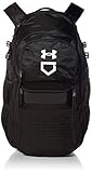 Under Armour Men's Yard Baseball Backpack , Black (001)/White , One Size Fits All