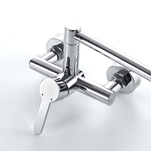 Grifo plegable de cocina monomando que elimina el peso al llenar ollas 6