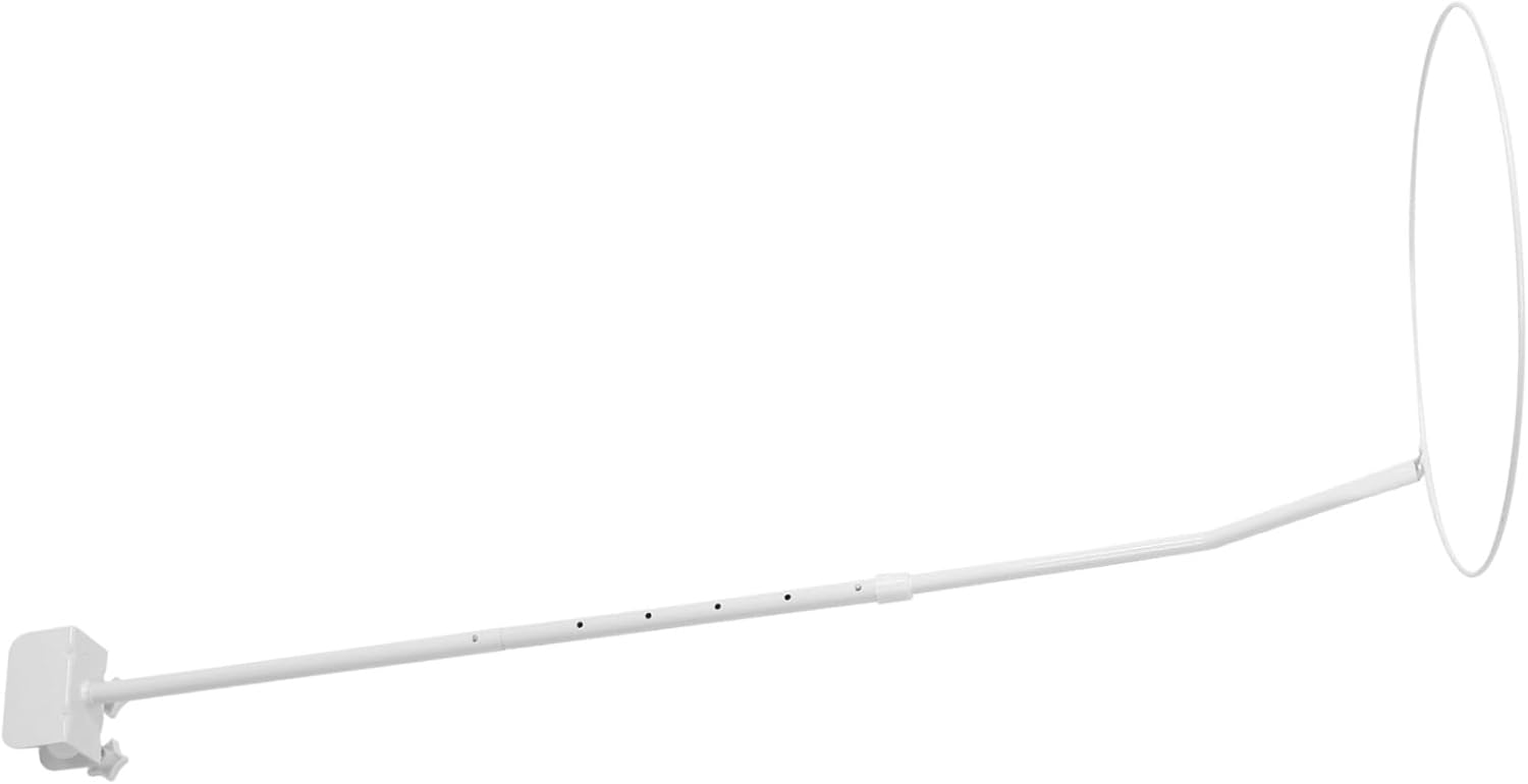 Mosquito Net Holder for Crib Iron Mosquito Net Stand with Dual Clip Design Easy Assembly and Bed Accessory