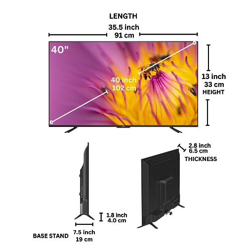 Image of Arika 100 Cms (40 inches) A-Series Full HD 1080p LED TV ARC0040N (Black)