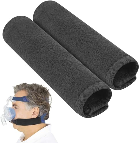 Vive CPAP strap covers on headgear