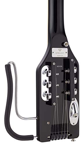 Traveler Guitar 6 String Solid-Body Electric Guitar, Right, Gloss Black, (Ules Bkgmp) #TOP7