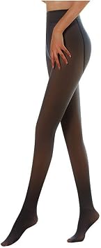 Women Fleece Lined Leggings Skin Tone 
