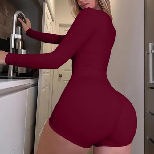 Image of Swim Rompers for Women 2026 Spring Flowy Dressy Casual Petite Jumpsuits Beach Comfy Linen Athletic Overalls
