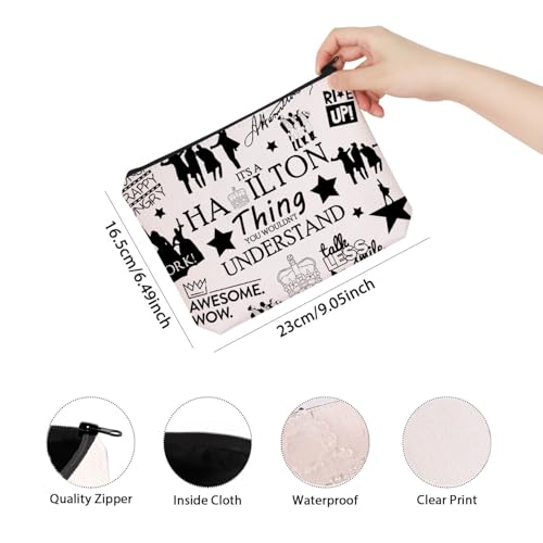 Musical Makeup Bag Musical Quote Cosmetic Bag Musical Inspired Gift For Women Musical Gift2