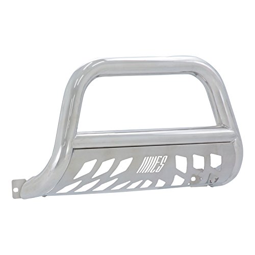 Image of ARIES 35-2003 3-Inch Polished Stainless Steel Bull Bar, No-Drill, Select Toyota FJ Cruiser