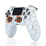 ZQYR Wireless PS4 Controller Game Controller Compatible with PS4 /Pro/Slim Dual Vibration/Strike...