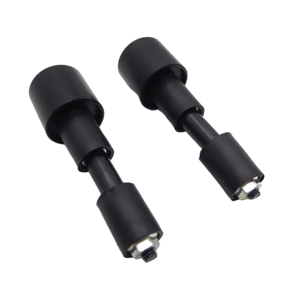 Ricambi per motociclette, tappi terminali per manubrio antivibrazioni da 22 mm, neri