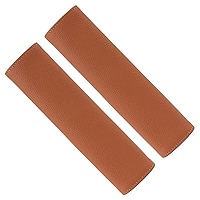 GELVTIC Soft Leather Seat Belt Covers For Adults - Shoulder Pad Neck Protector For Car, Truck, SUV & Airplane (Beige, 12.4 Inch) - View #7