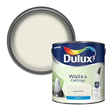 Dulux Du Matt, Apple White, 2.5 l (Pack of 1)