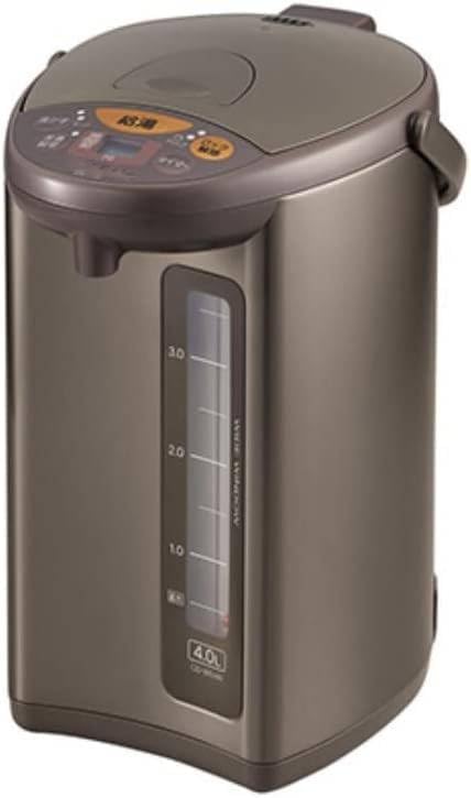 Amazon | 電動ポット 4.0L メタリックブラウン | ノーブランド品