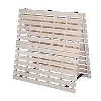 Amazon｜すのこベッド 折りたたみ 折りたたみベッド 二つ折り ベッド