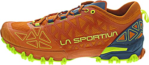 LA Sportiva Herren Bushido II Trail-Schuhe, Hawaiian Sun Lime Punch, 43 EU