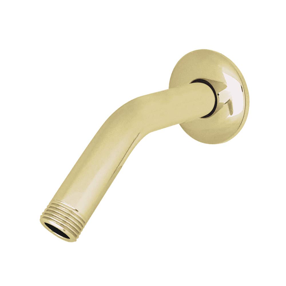 Bras de douche Kingston Brass K155K2 anti corrosion laiton poli 6 pouces