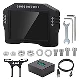 Obokidlyamor 交換用クイックリリースアダプターハンドル交換パネル MOZA R21/R16/R9 V2/R5/R3バンドルゲーミングレーシングホイール用 70mm 6穴ハンドルキット (Sim Racingダッシュボード)