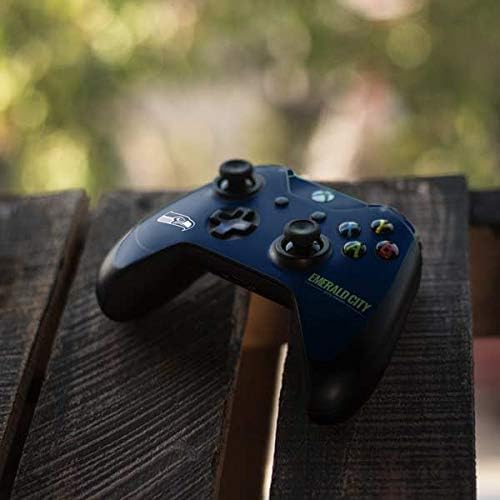 Skinit Decal Gaming Skin Compatible with Xbox One Elite Controller - Officially Licensed NFL Seattle Seahawks Team Motto Design
