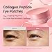 BIODANCE Collagen Peptide Eye Patches, Anti Wrinkle & Smile Line Patches for Face, Under Eye Mask for Fine Lines & Eye Bags, Travel Essentials & Self Care Gifts for Women, Korean Skin Care (60 Count)