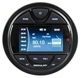 Osculati DAB+ Armaturenbrett-Radio mit 3" Farbdisplay, Bluetooth, USB, FM &